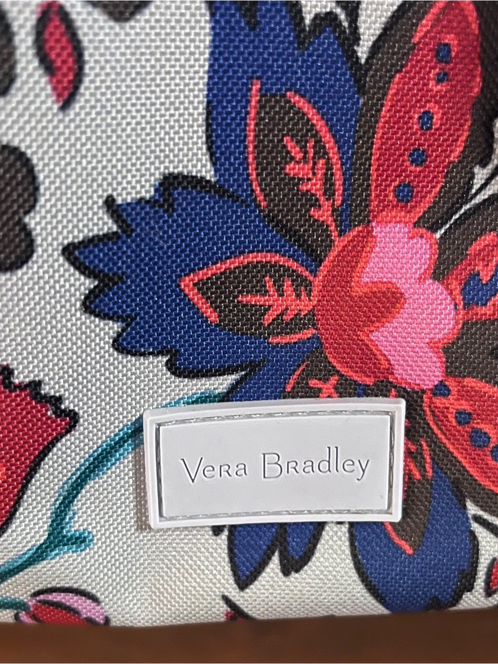 NWT Vera Bradley Lighten Up Everything Organizer Tote Vineyard Floral - Picture 7 of 8